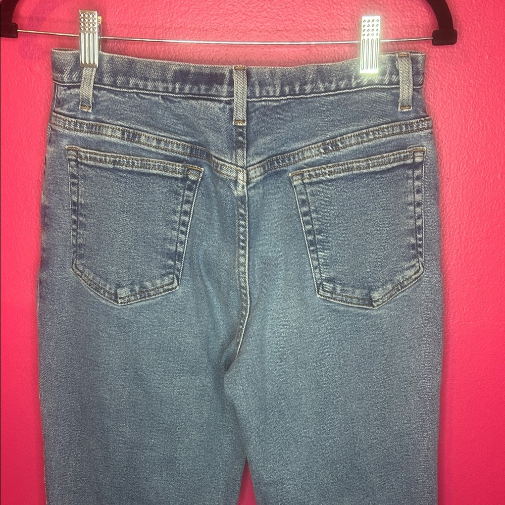 Eddie Bauer Women's Straight Leg Blue Jeans Size 8 - Picture 9 of 9